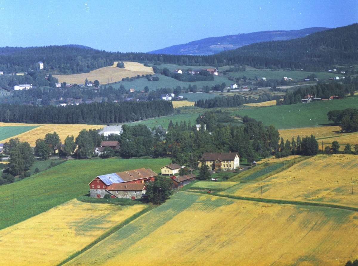 Widerøes Flyveselskap A/S, Flyfoto, Ringsaker lille, Ringsaker.