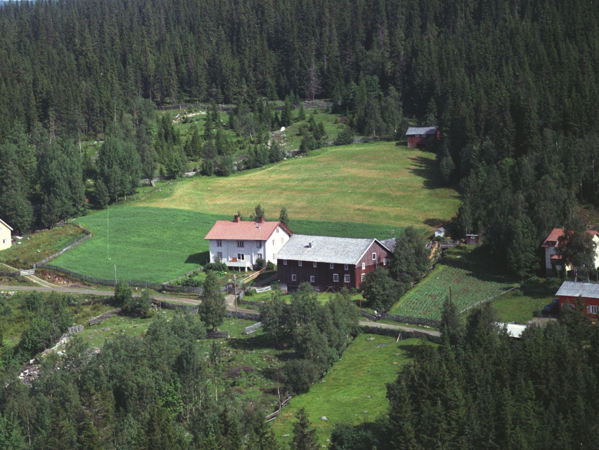 Widerøes Flyveselskap A/S, Flyfoto, Kvernengen, Mesnalia, Ringsaker.
