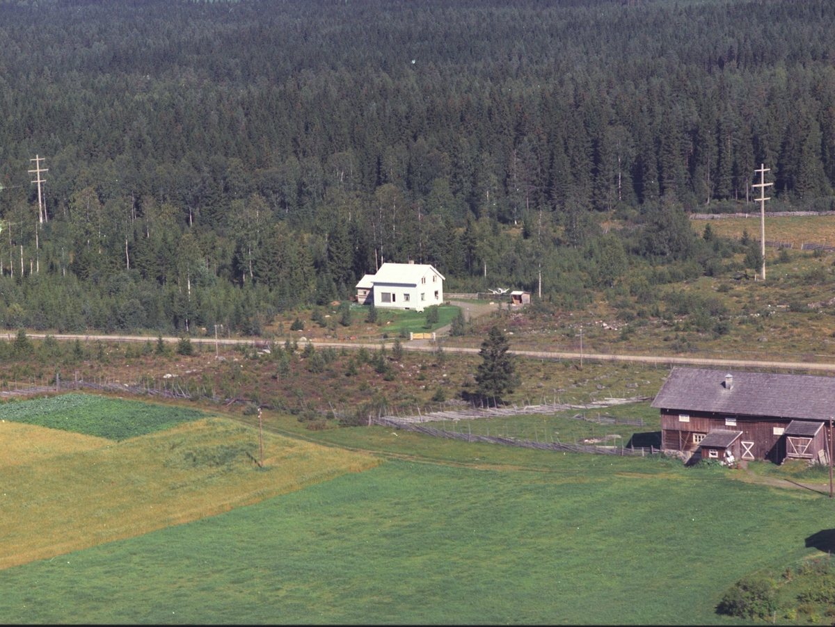 Widerøes Flyveselskap A/S, Flyfoto, Narglimten Nærglimt, Åsmarka, Ringsaker.
