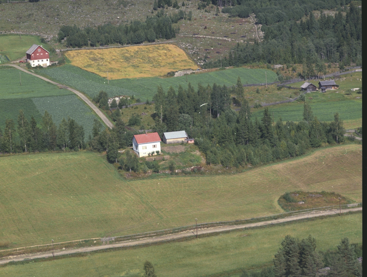 Widerøes Flyveselskap A/S, Flyfoto, Bergholt 462.2. Lismarka, Ringsaker.