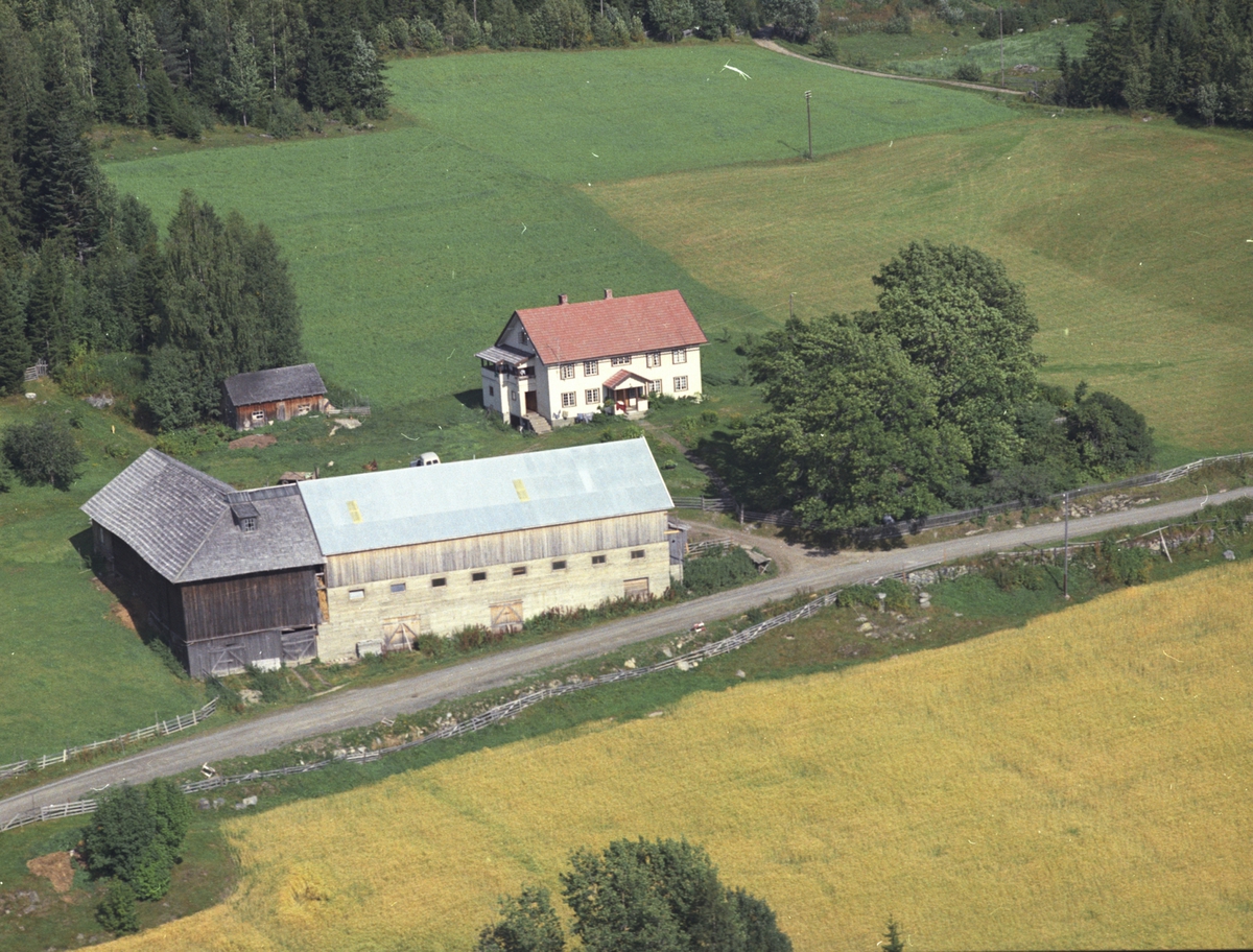 Widerøes Flyveselskap A/S, Flyfoto, Nordbruket 458.1. Lismarka, Ringsaker.