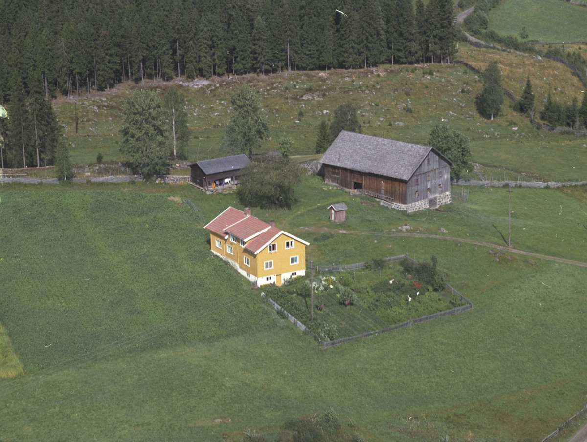 Widerøes Flyveselskap A/S, Flyfoto, Stenseng søndre tun 425.6. Brøttum, Ringsaker.