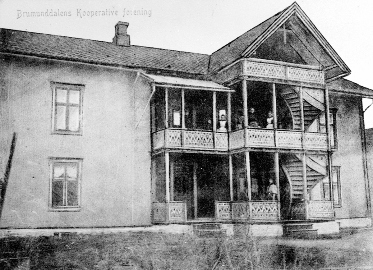 Anno Domkirkeodden, Eksteriør, baker Mathias Kristiansens gård, Gamlegata, Brumunddal.