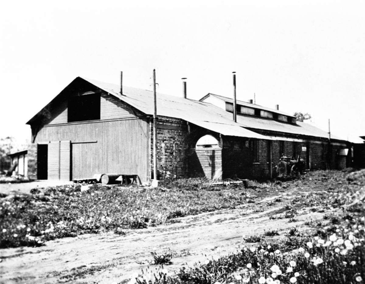 Anno Domkirkeodden, Eksteriør, Globus Maskinfabrikk, Brumunddal.