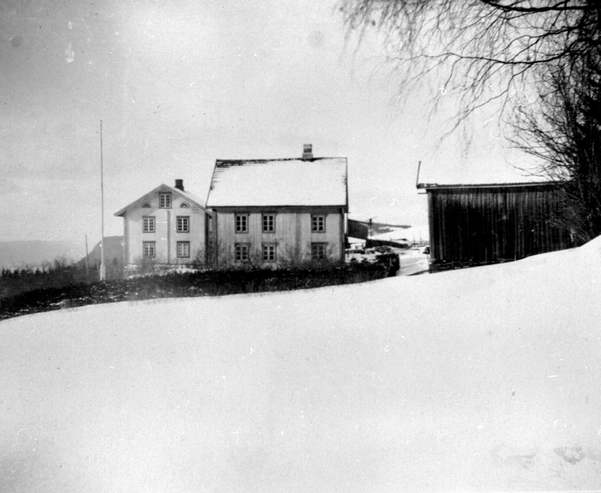 Anno Domkirkeodden, Eksteriør, vinter, Hauger gård, Ring, Ringsaker.