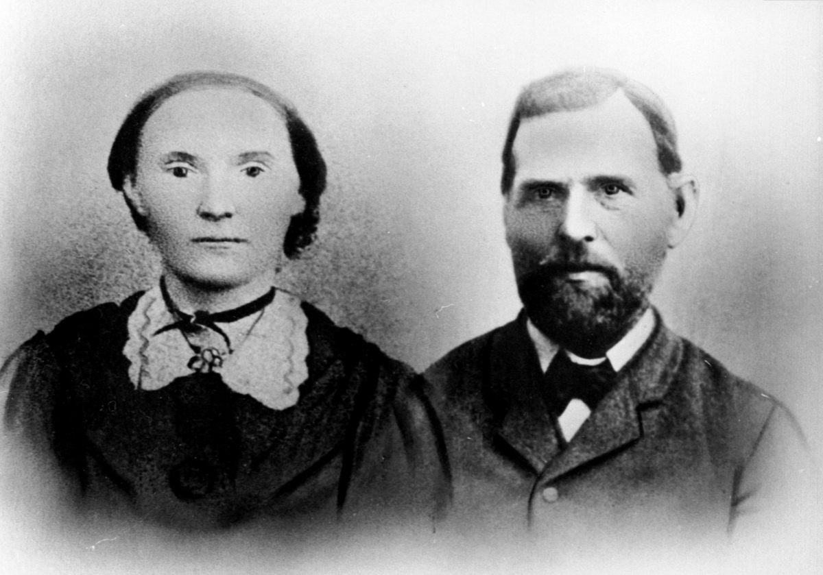 Anno Domkirkeodden, Helene Båberg f.1.3.18974, Hans Larsen Storlien (27. 02. 1833 - 19. 08. 192?), Storlien, Veldre, Ringsaker.