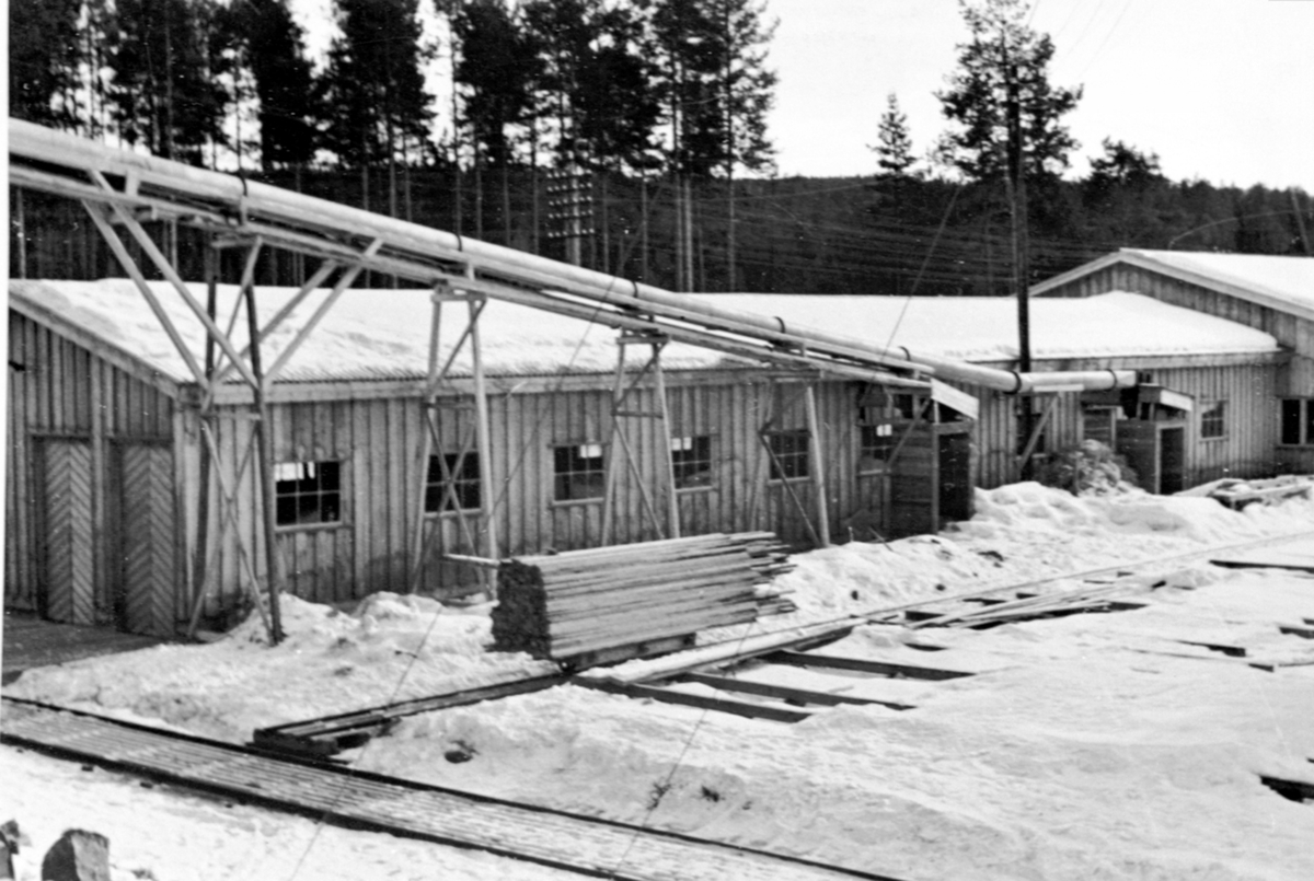 Anno Domkirkeodden, Eksteriør, Buvika sag, høvleriet, nybygg 1946, Ringsaker Almenning, Næroset.