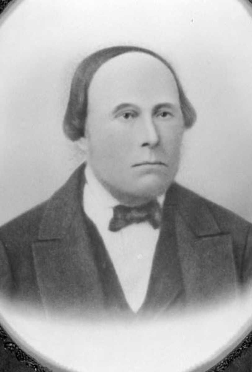 Anno Domkirkeodden, Portrett av Hans Nilsen Mauset (1820-1898) på Dæhli, Nes, Hedmark.