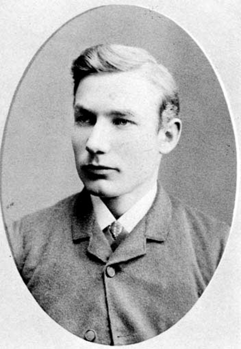 Anno Domkirkeodden, Portrett, Jens Johannesen Myhre (1865 - D:1952), Myre, Nes, Hedmark