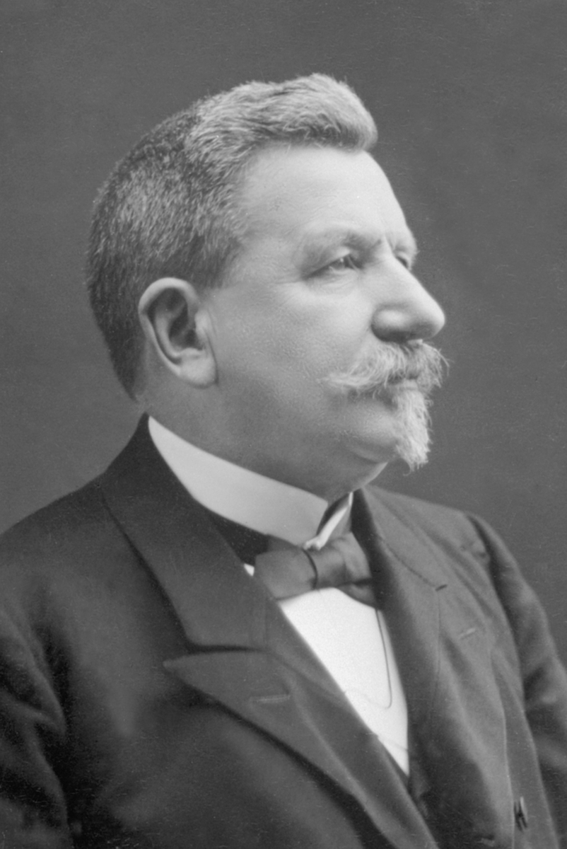 Anno Domkirkeodden, Portrett, lensmann Martin Georg Halvorsen F: 12. 11. 1847 i Oslo, D:29. 12. 1912 i Ringsaker.