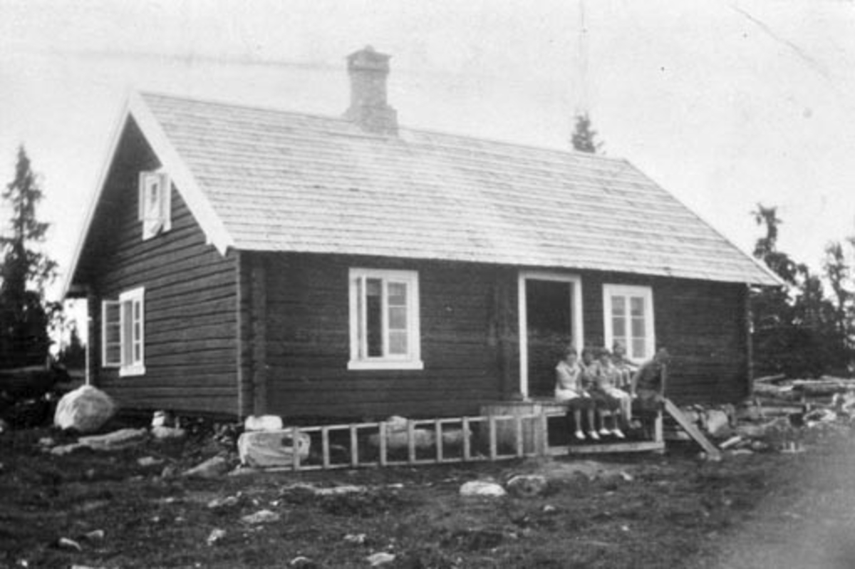 Anno Domkirkeodden, Eksteriør. seter. Størhuset på Stenstilen, setra til Hoelstad, Nes, Hedmark.