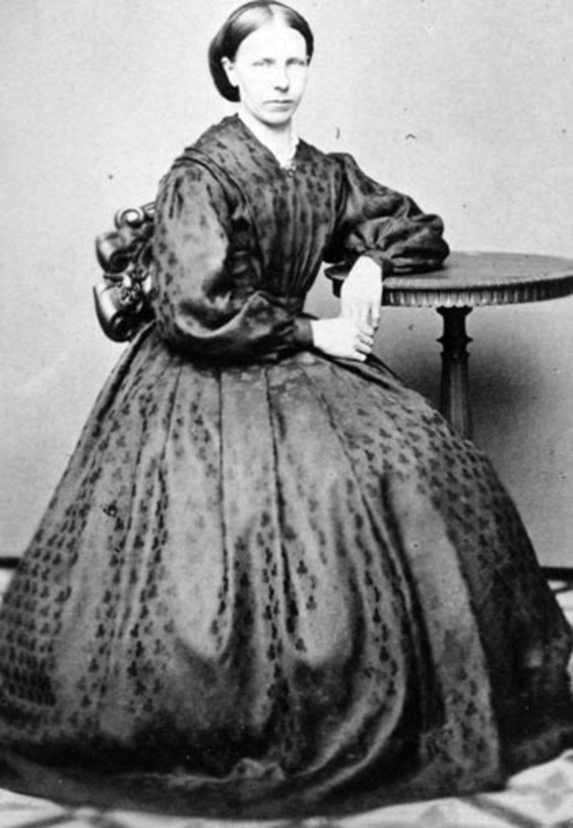 Anno Domkirkeodden, Portrett, Helene Kristiansdatter Hjelt, F: 1840, Hjelthjelt, Nes, Hedmark.