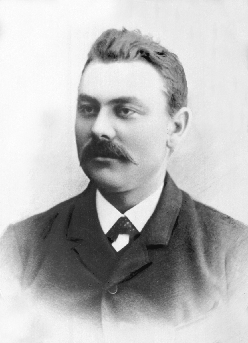 Anno Domkirkeodden, Portrett av Emil Martinus Taalesen Sterud (1863-1972), Sterud østre, Nes, Hedmark.