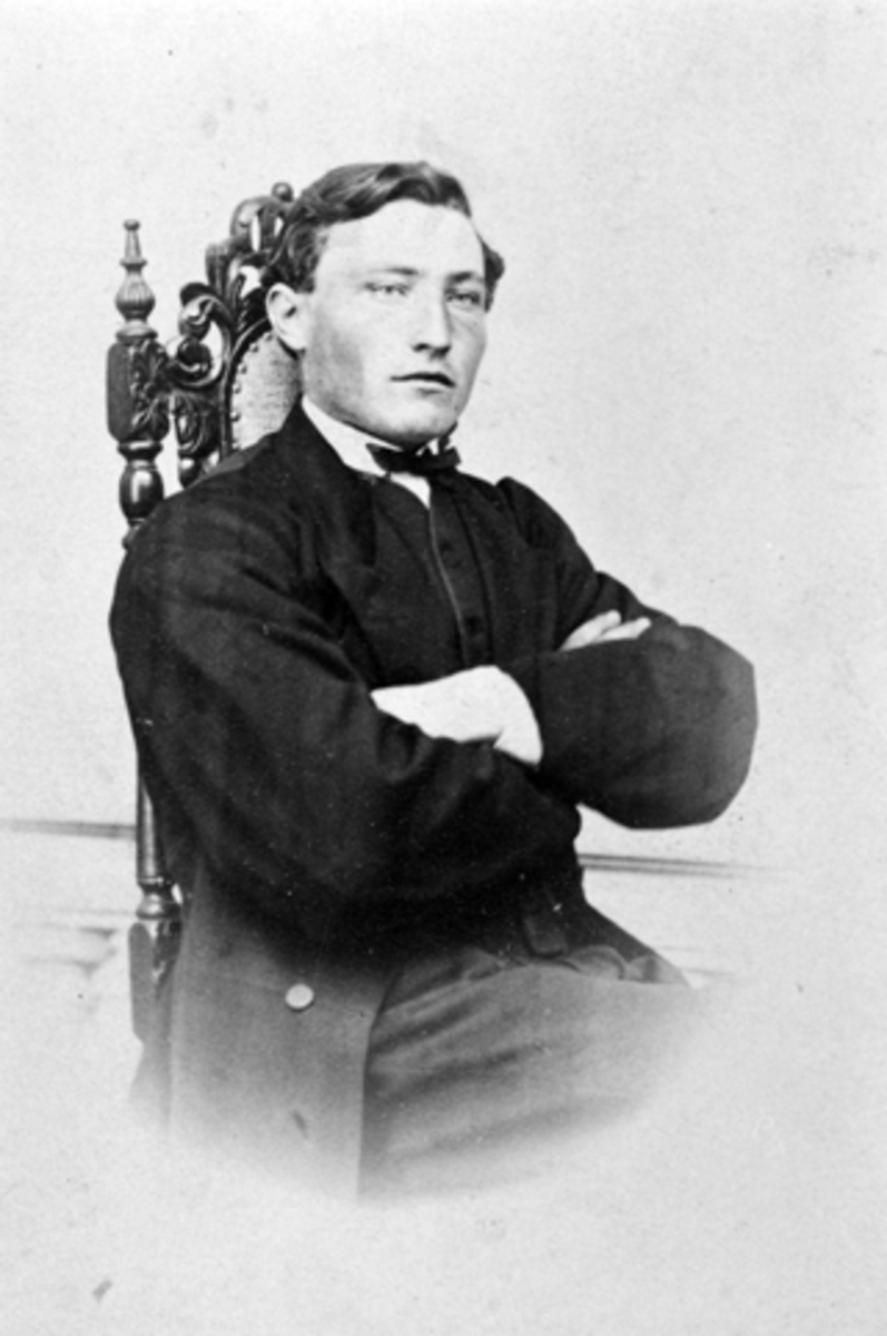 Anno Domkirkeodden, Portrett, Andreas Arnesen Saugstad, gårdbruker på Saugstad øvre, Ringsaker.