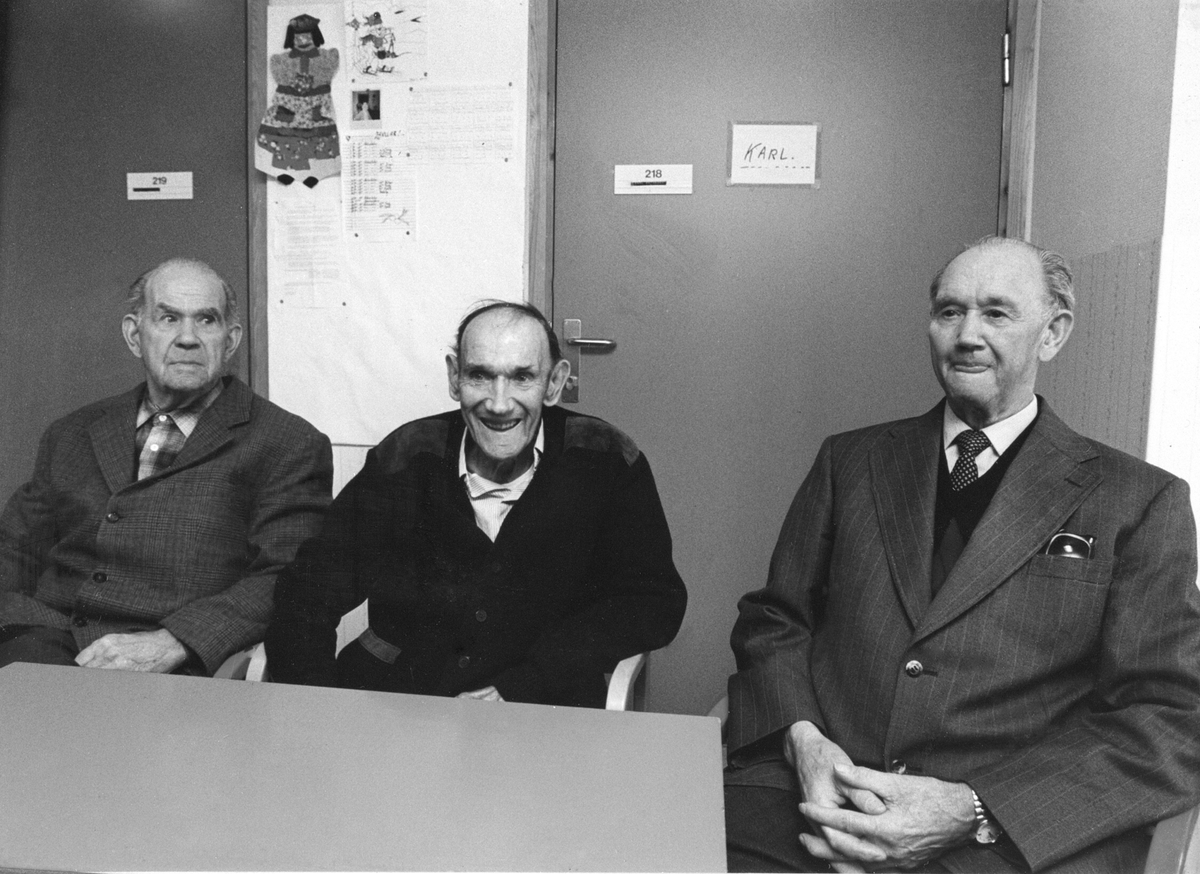 Anno Domkirkeodden, Brødrene Kristian Johansen (19004-2003), Anton Larsen (1913-1999), Leif Larsen f.1909. Fra Klungseth-Amerika, Nes, Hedmark.