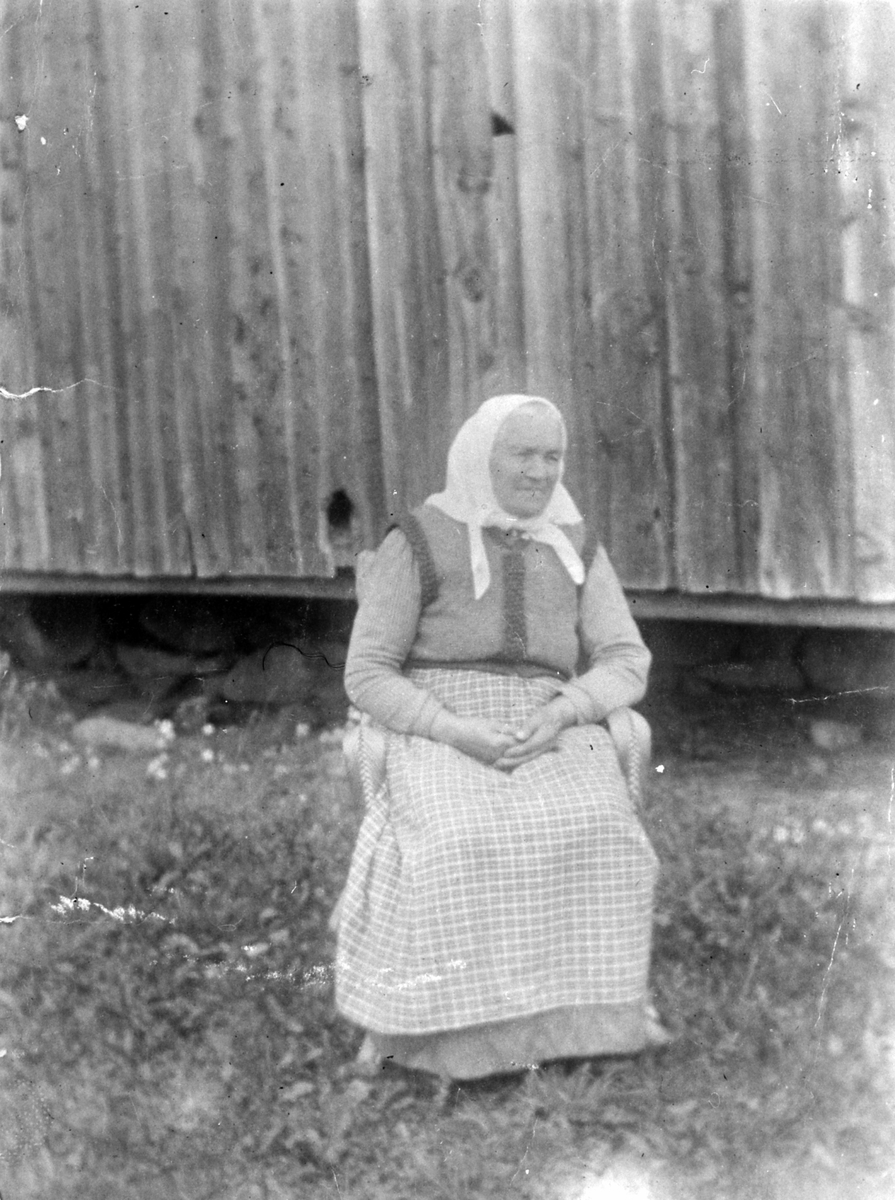 Anno Domkirkeodden, Portrett, Gønner Johansen, Veldre, Ringsaker. Mor til Aksel Johansen.