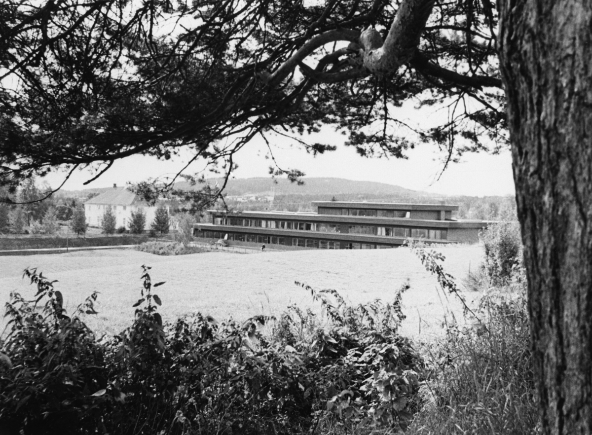 Anno Domkirkeodden, Eksteriør, Furnes Ungdomskole, 1970.