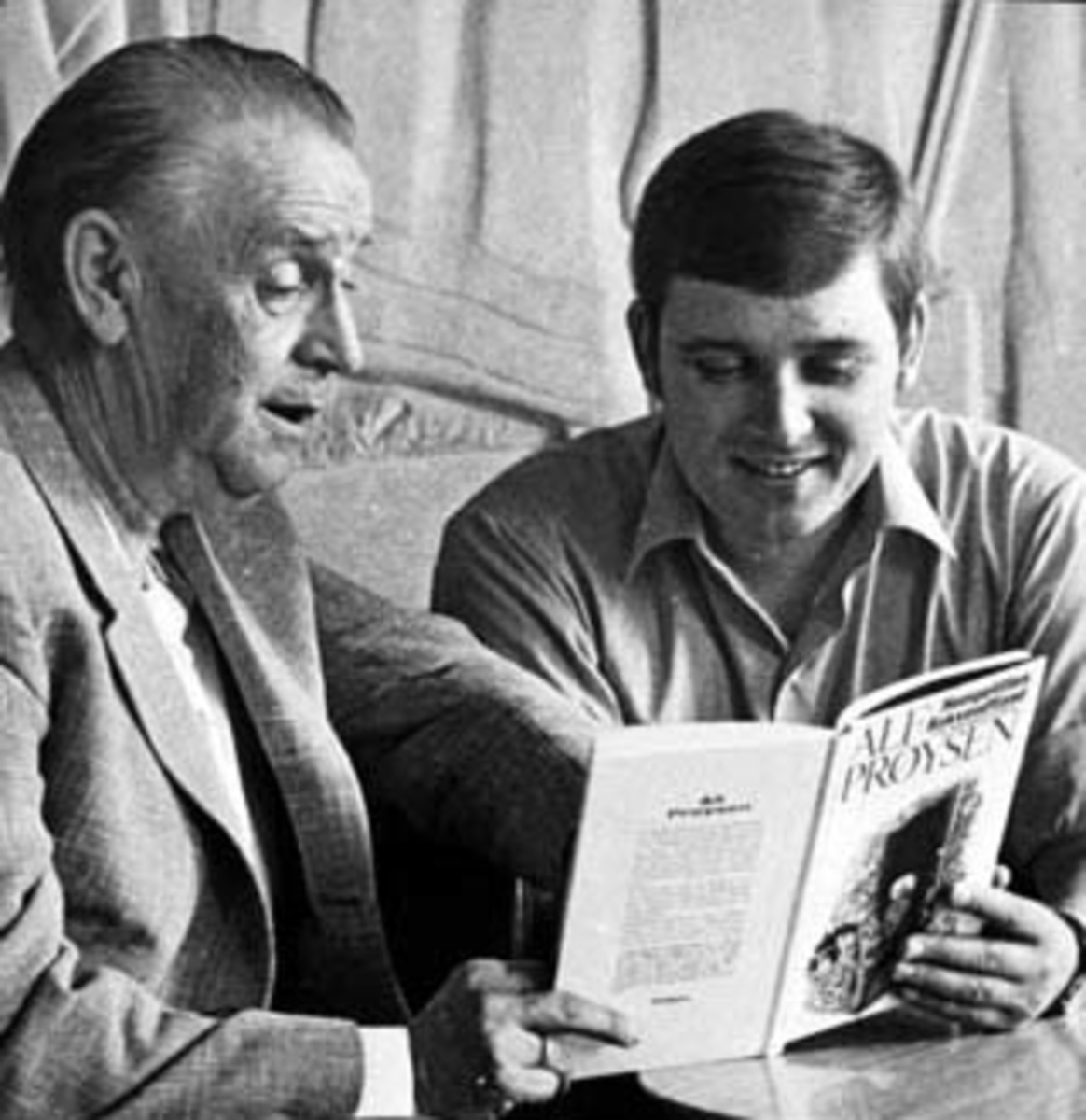 Anno Domkirkeodden, Alf Prøysen og Vidar Lønn Andersen.