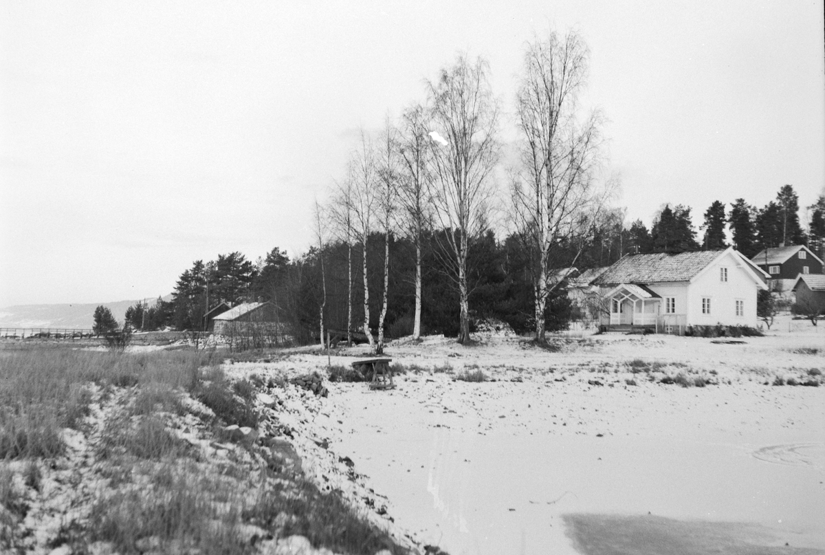 Håkon Prestkværn, Moelv Brygge, vinter, spritbua, villabebyggelse.