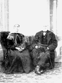 Anno Domkirkeodden, ANDERS PEDERSEN TORSHOVSEIE FØDT: 26. 12. 1862, KAREN ANDERSDATTER, OPPSYNSMANN I HAMAR PARK