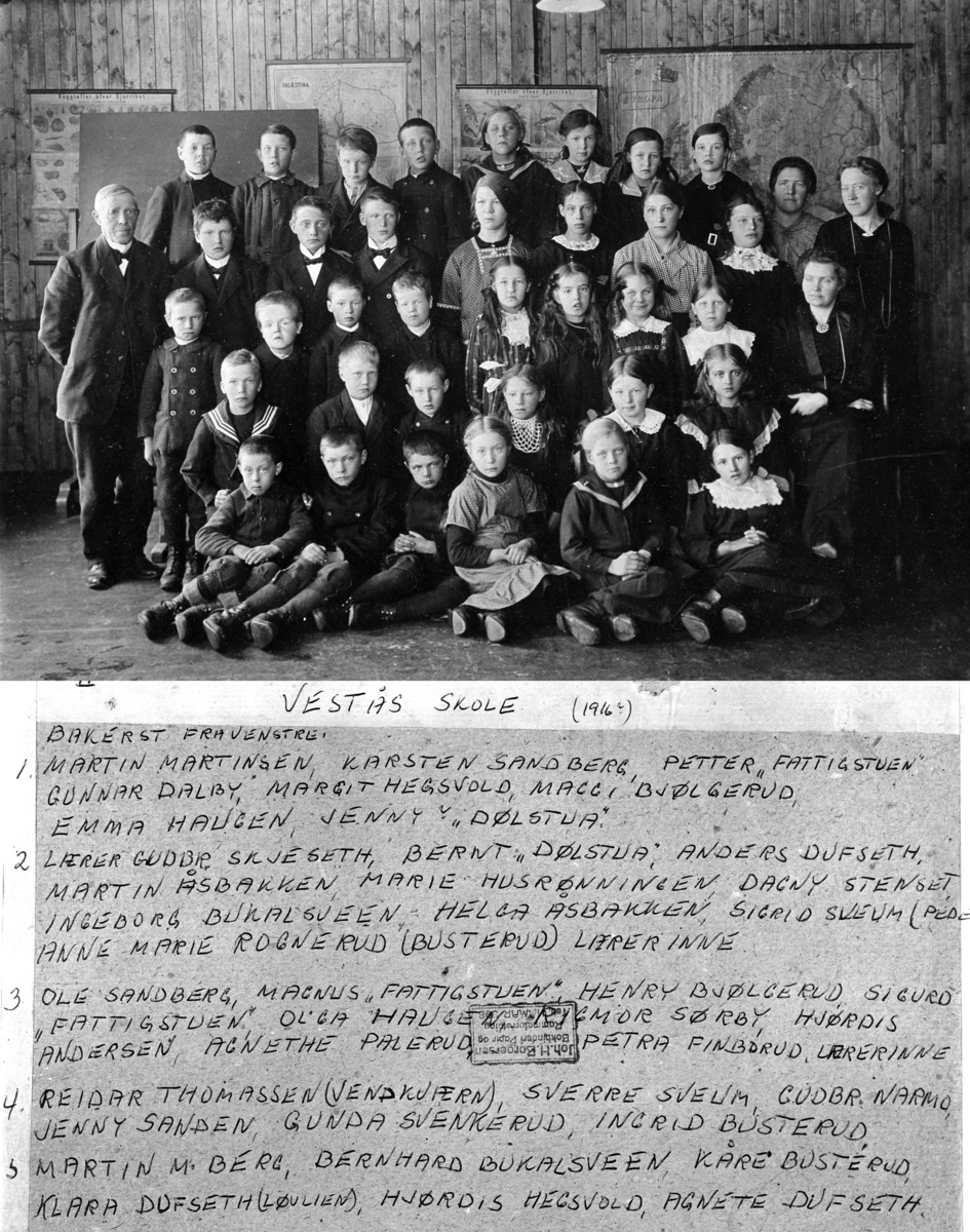 Anno Domkirkeodden, GRUPPE: 39, SKOLEELEVER, VESTÅS SKOLEDUBL: 414-815 + 414-4063.