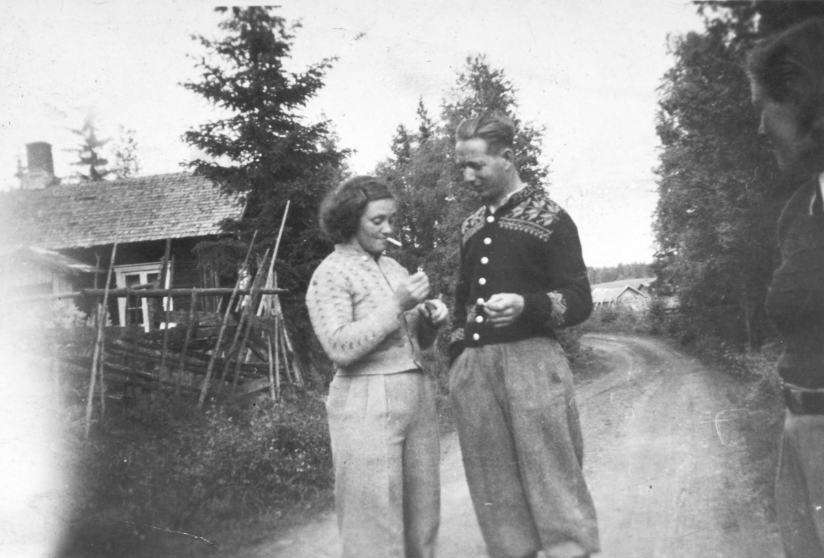 Ukjent, Margit og Torkild Juland