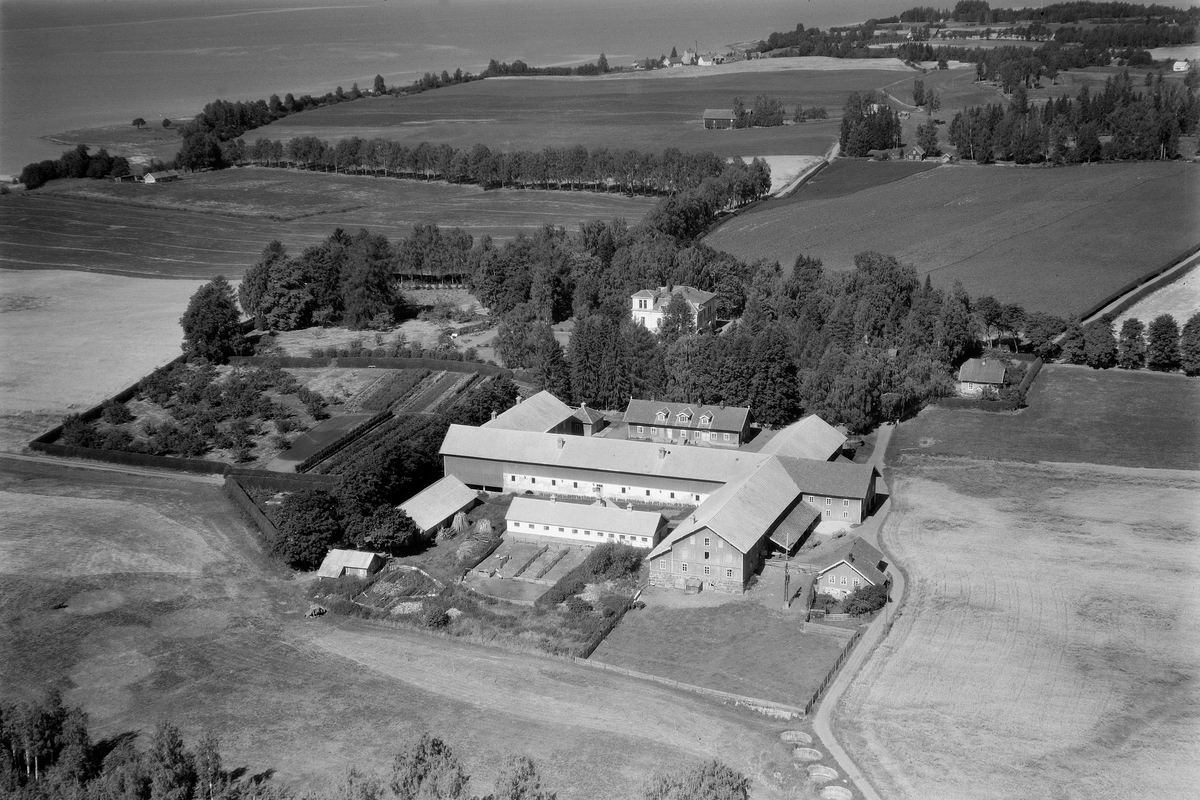 Widerøes Flyveselskap A/S, ATLUNGSTAD GÅRD, FLYFOTO