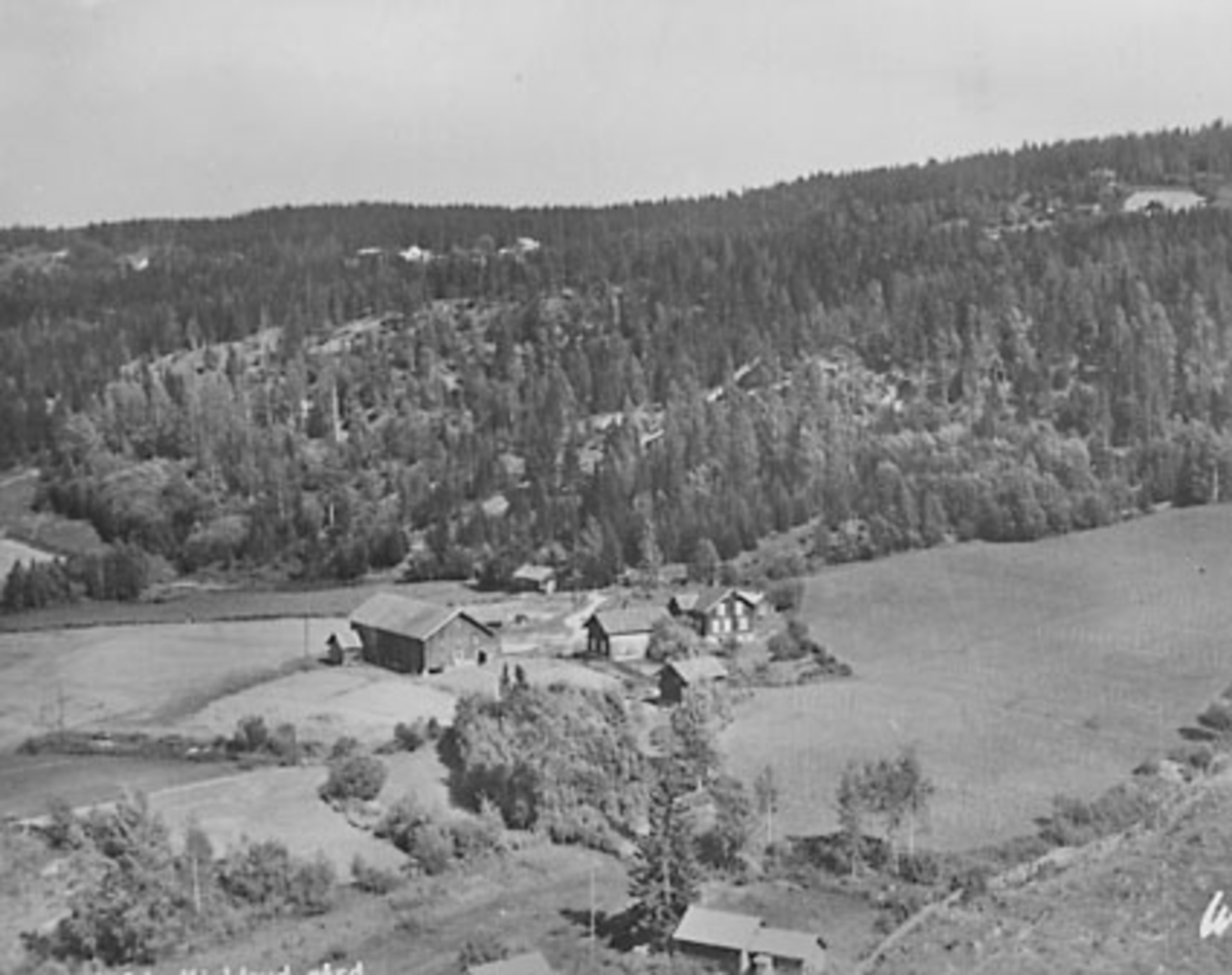 Widerøes Flyveselskap A/S, KJELDSRUD GÅRD, FLYFOTO