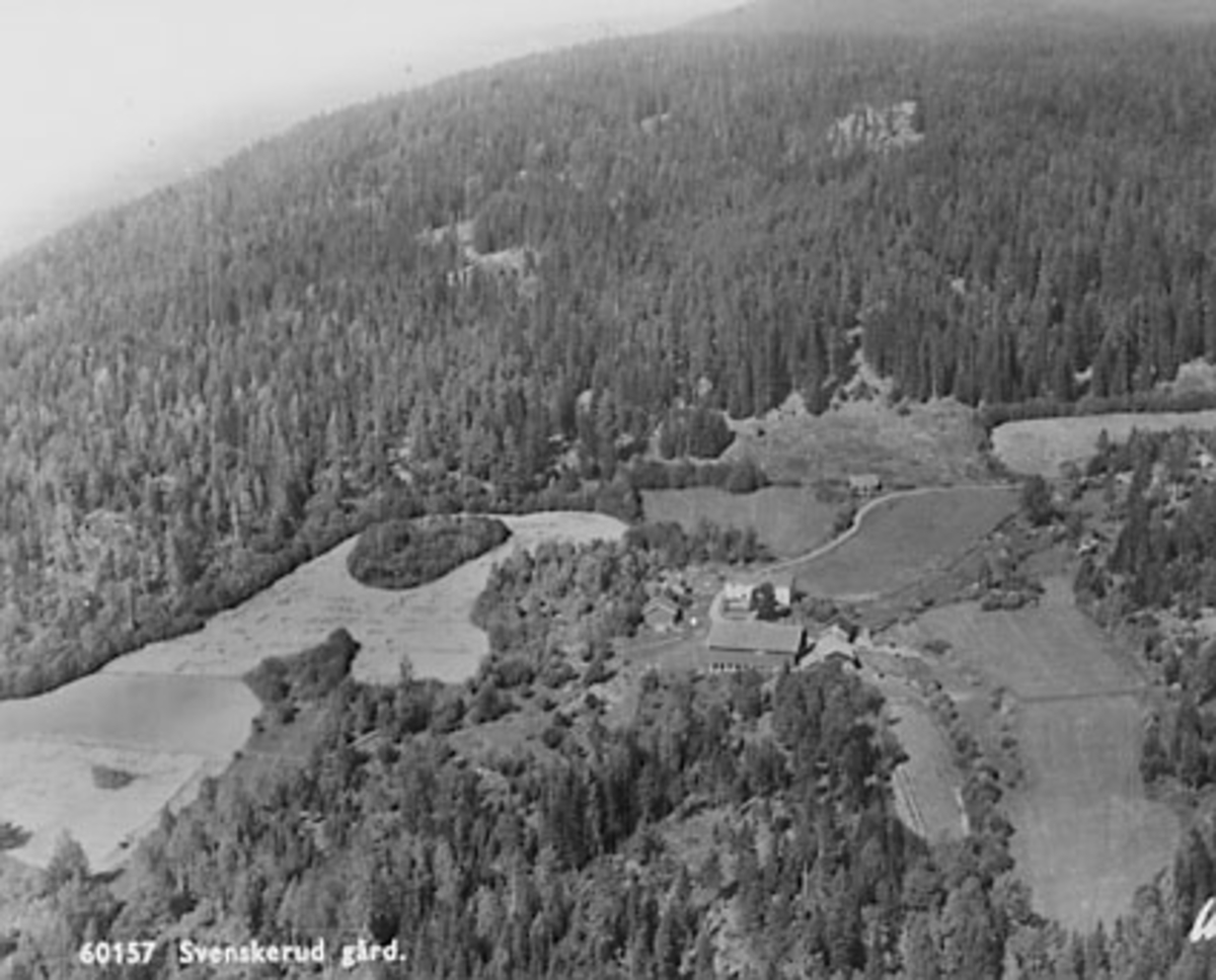 Widerøes Flyveselskap A/S, SVENSKERUD GÅRD, FLYFOTO