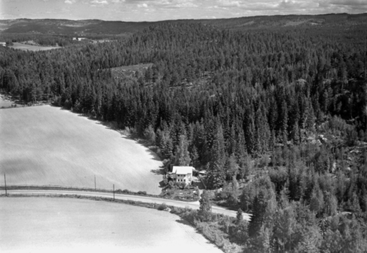 Widerøes Flyveselskap A/S, GRANHEIM. TANGEN. FLYFOTO