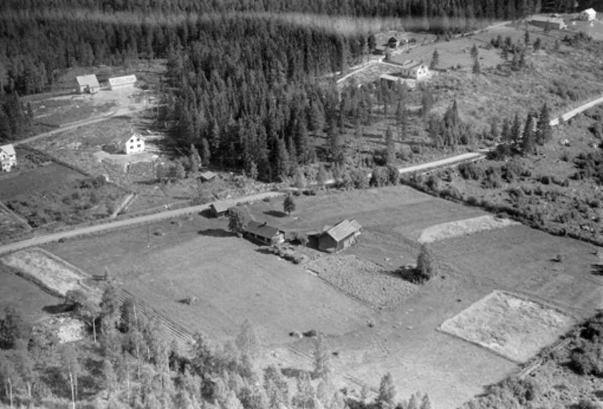 Widerøes Flyveselskap A/S, HAGASTUA, TÅRNEBY, FJELLTUN. FLYFOTO, VALLSET