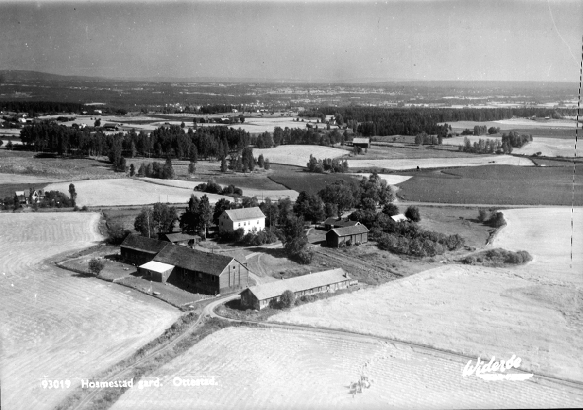 Widerøes Flyveselskap A/S, FLYFOTO HOSMESTAD, OTTESTAD