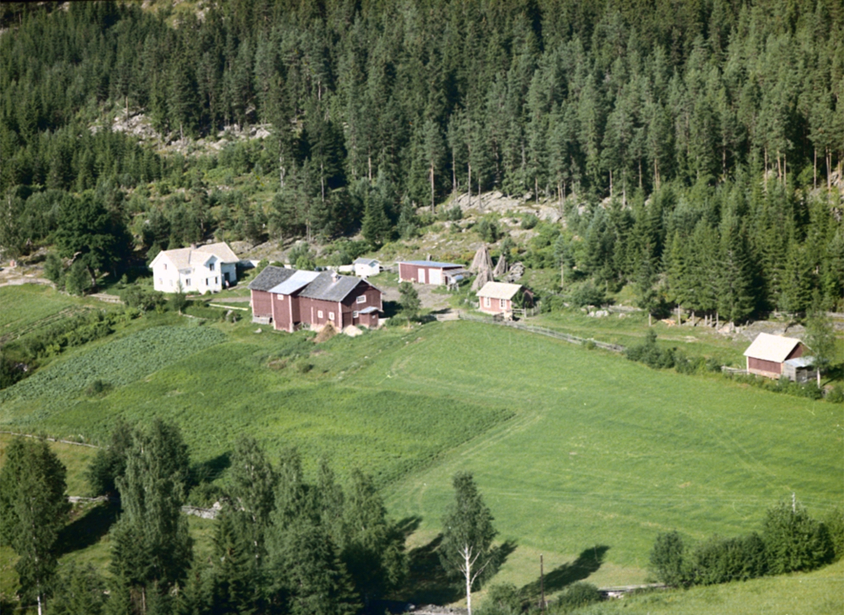 Widerøes Flyveselskap A/S, FLYFOTO FOSSENGEN NORDRE, VESTRE, VALLSET