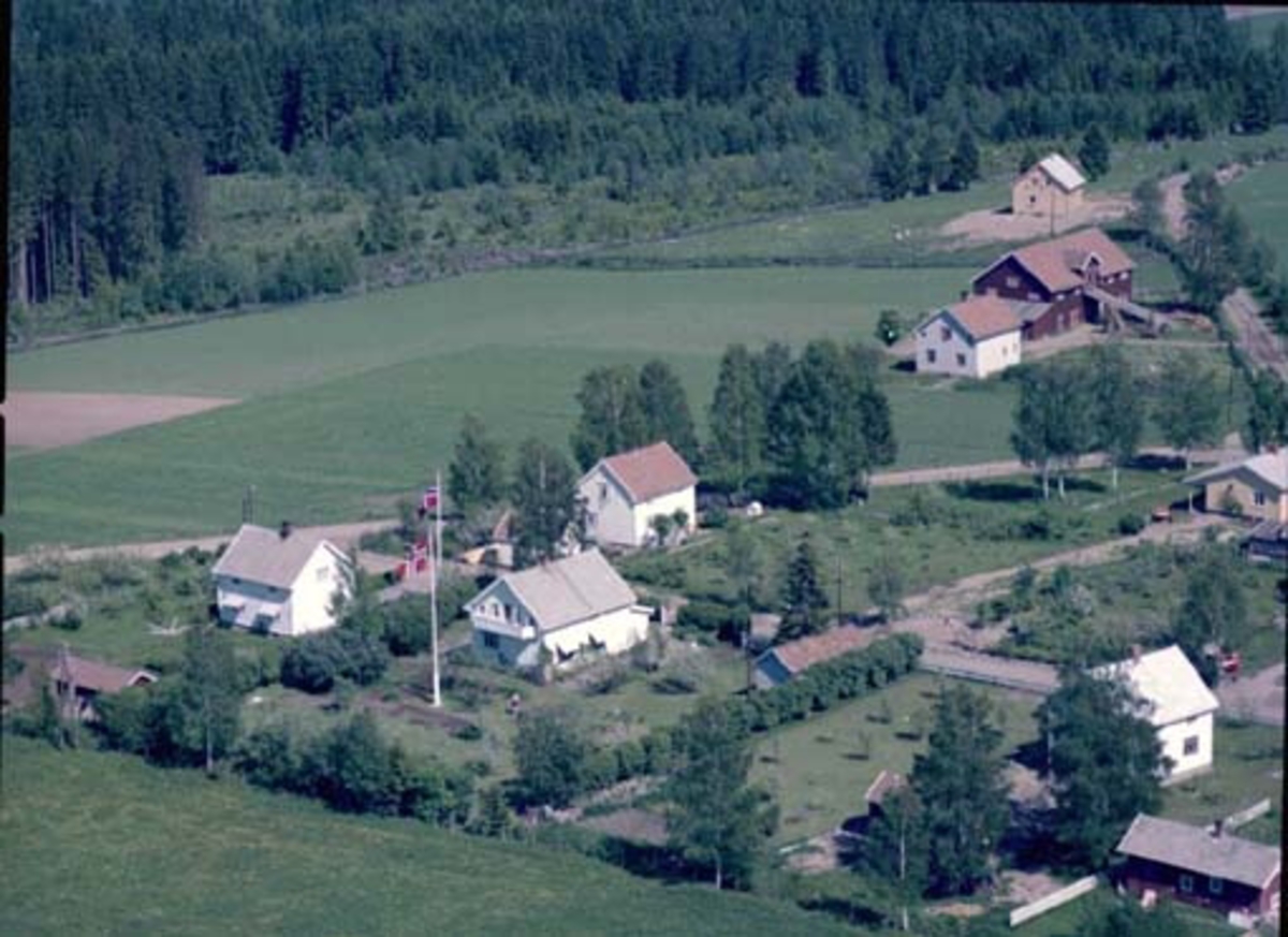 Widerøes Flyveselskap A/S, FLYFOTO SKOGLY, FAGERHEIM, HJELLUM