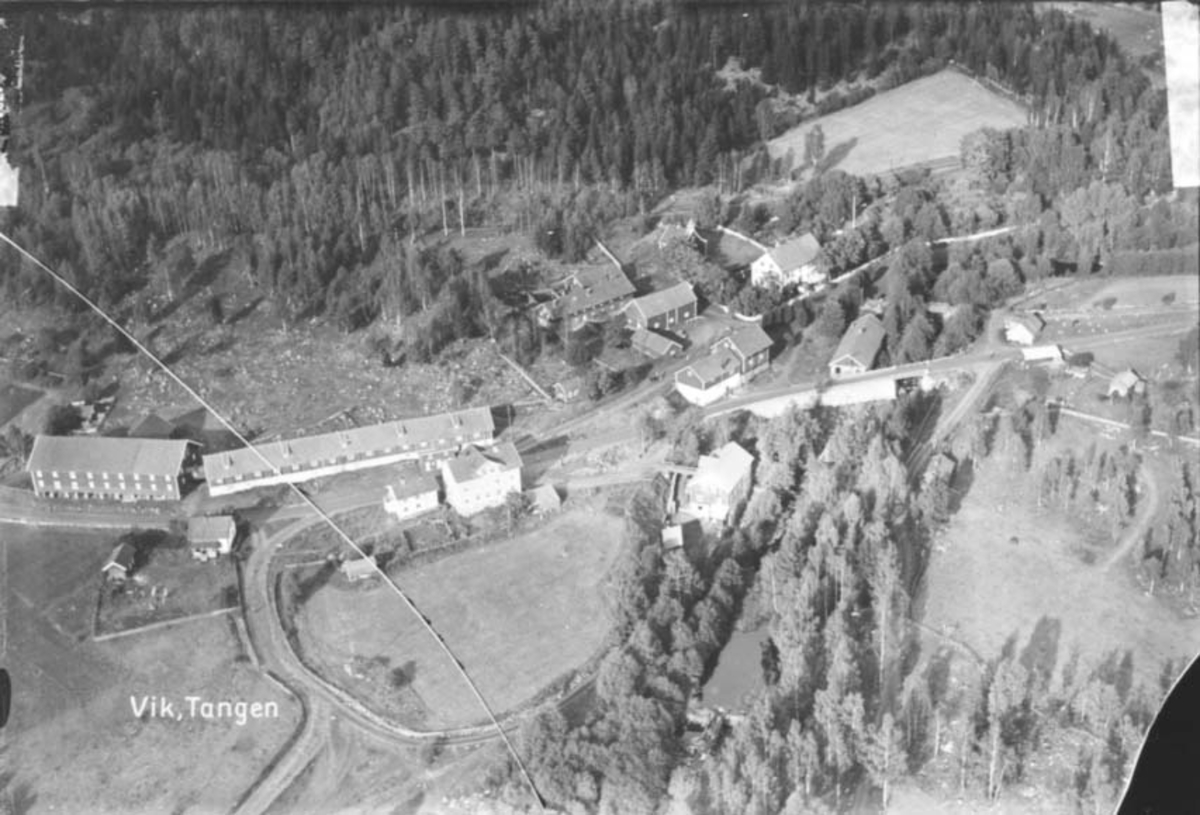 Anno Domkirkeodden, FLYFOTO, GARDSBRUK, VIK M/BRENNE, TANGEN,