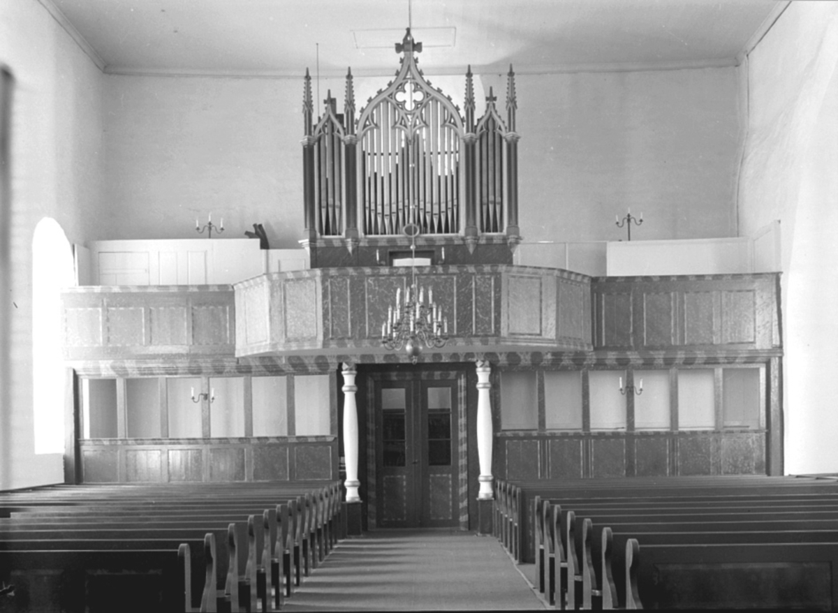 Anno Domkirkeodden, INTERIØR: STANGE KIRKE, ORGEL GALLERI