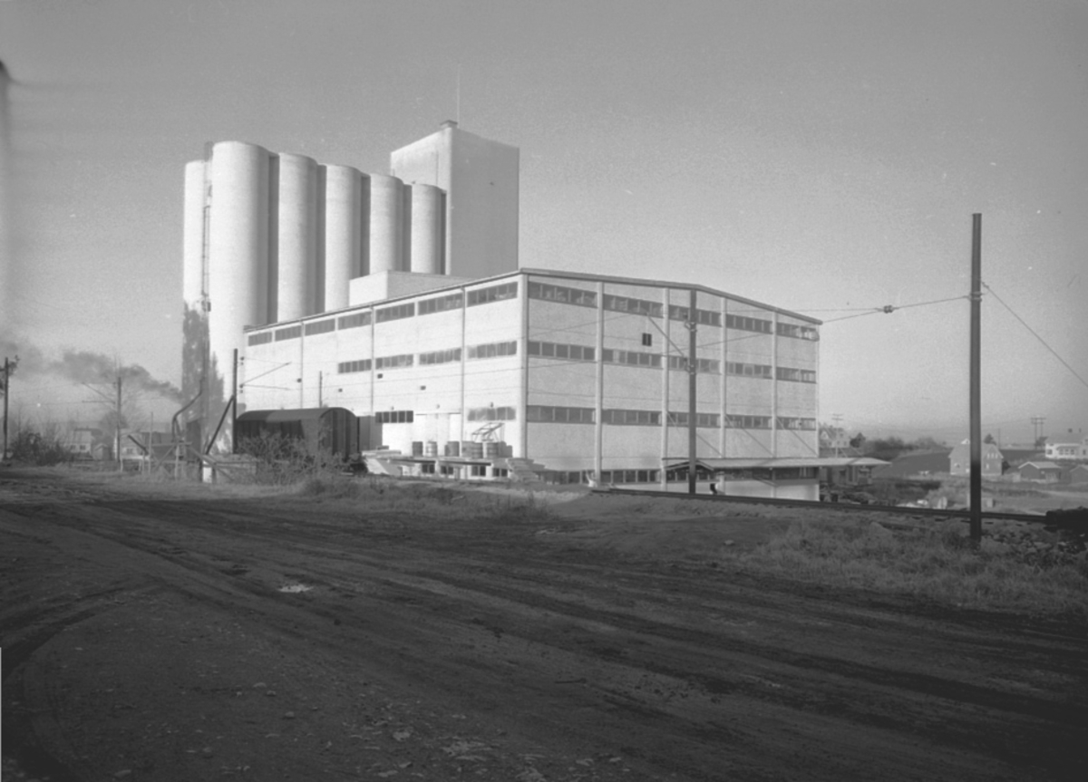 Anno Domkirkeodden, EKSTERIØR: FELLESKJØPETS MØLLE, KORNSILOEN