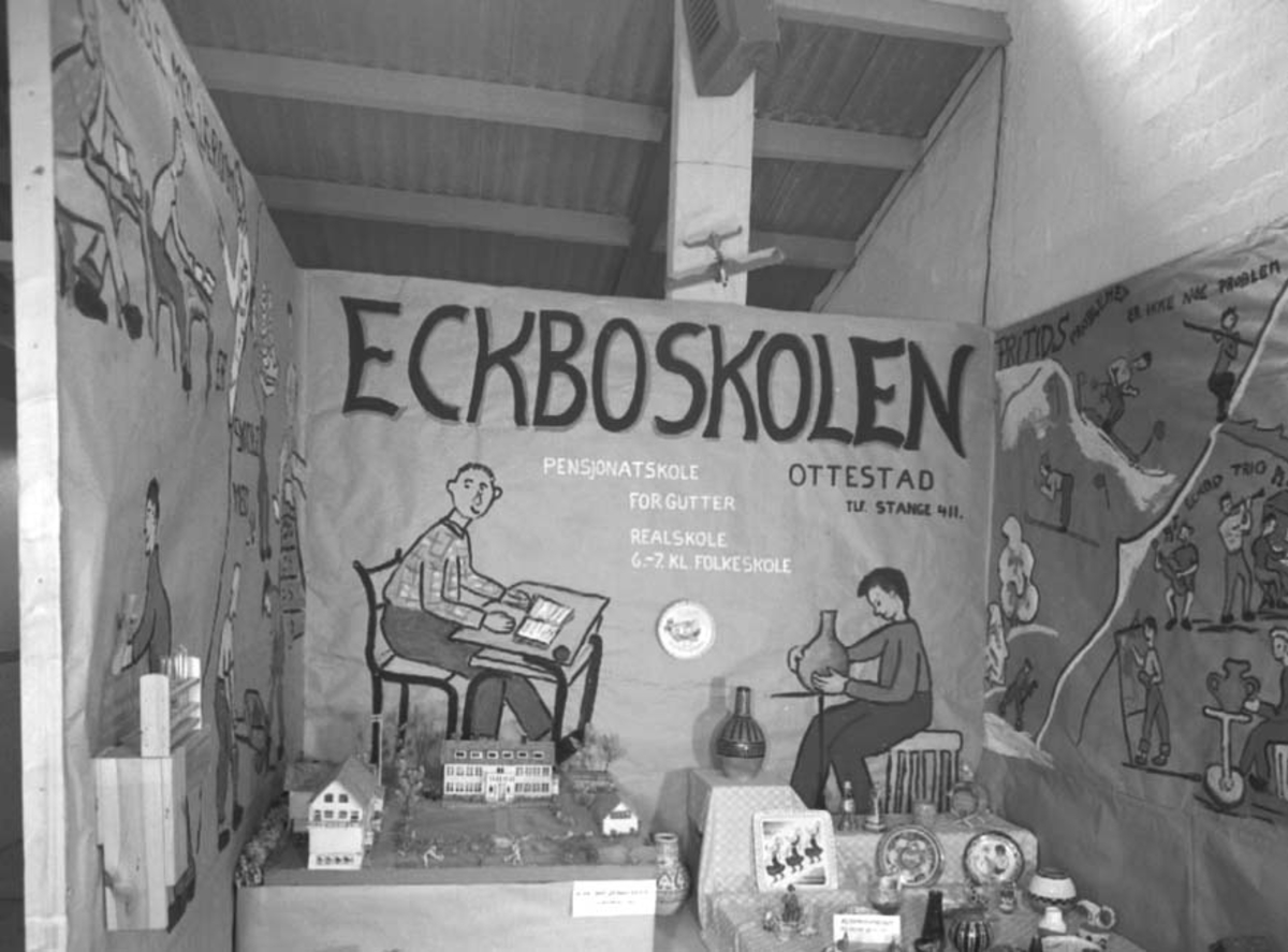 Anno Domkirkeodden, STANGE BYGDEUTSTILLING, UTSTILLINGSPLASSEN, HAMAR, ECKBOSKOLEN