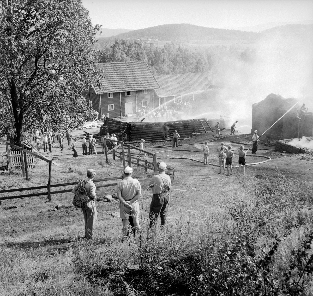 Anno Domkirkeodden, STANGE BRANNVESEN, BRANN PÅ VIK GÅRD, TANGEN, BRANNSLANGER