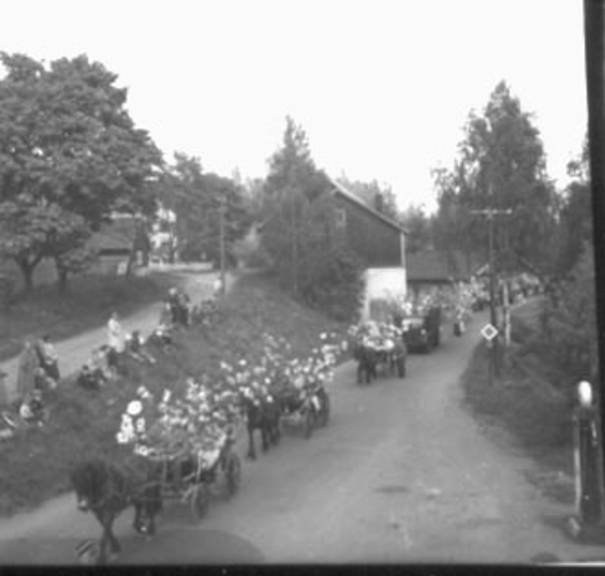 Anno Domkirkeodden, WERGELANDSDAGEN, OPPTOG, MANGE BARN, HESTER MED KJERRER, REFLING HAGEN, INGEBORG, TANGEN