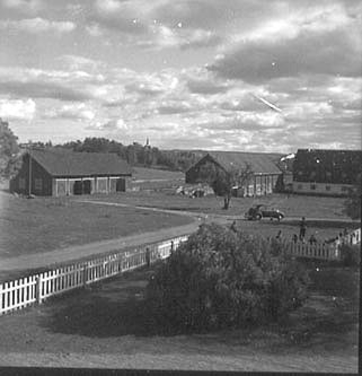 Anno Domkirkeodden, EKSTERIØR: GARDSBRUK, HUSEBY GÅRD, UTHUS, OVERSIKT,
