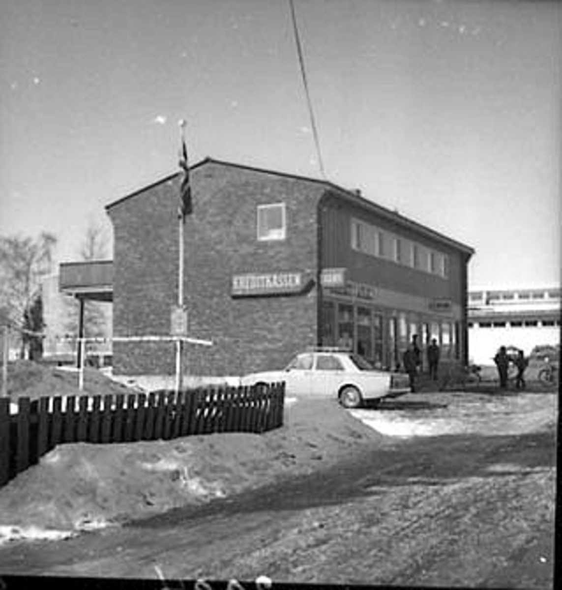 Anno Domkirkeodden, EKSTRE:IØR KREDITKASSENS NYBYGG, SKOLEGATA. , STANGEBYEN