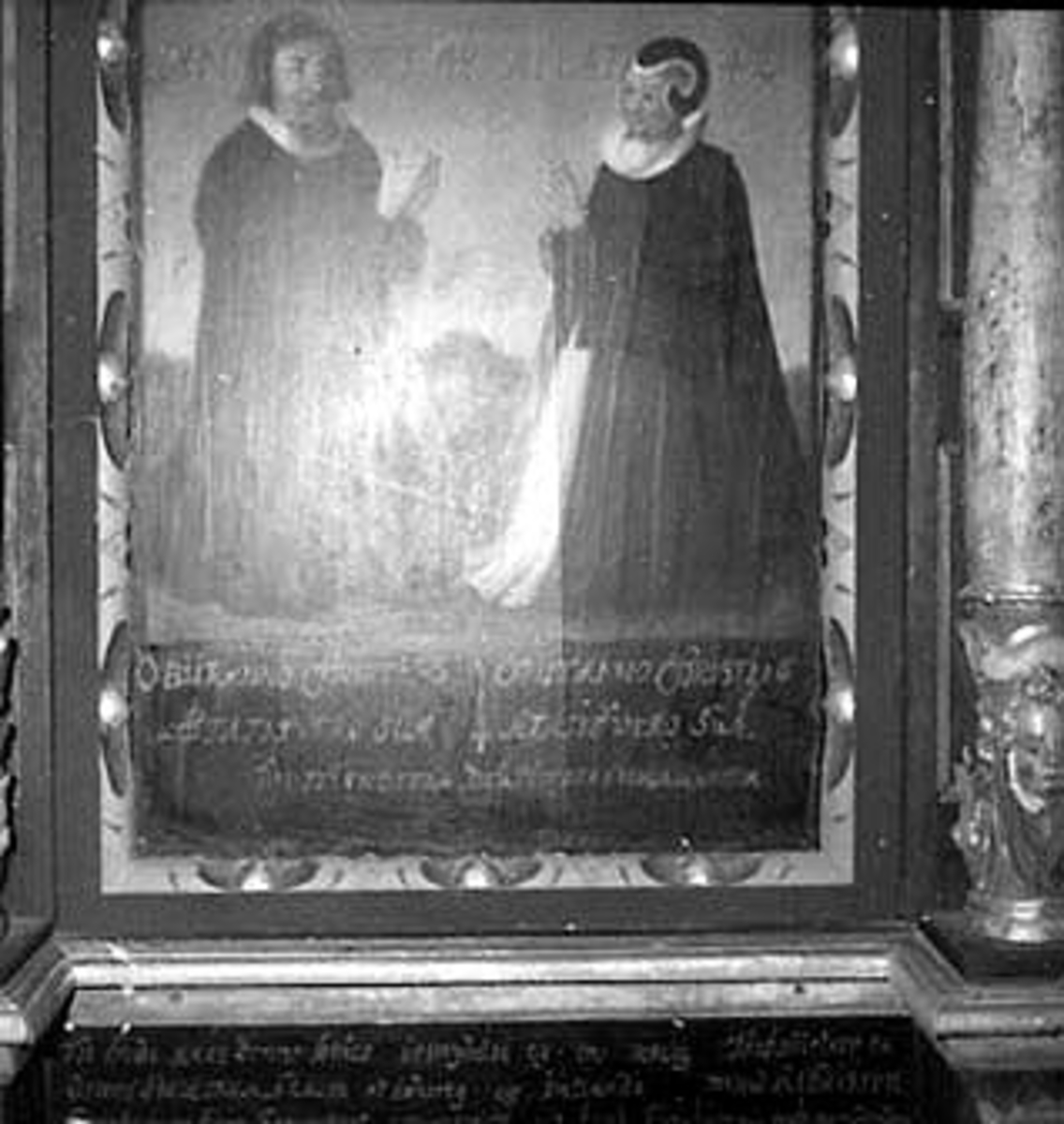 Anno Domkirkeodden, ROMEDAL KIRKE, EPITAFIUM, MALERI