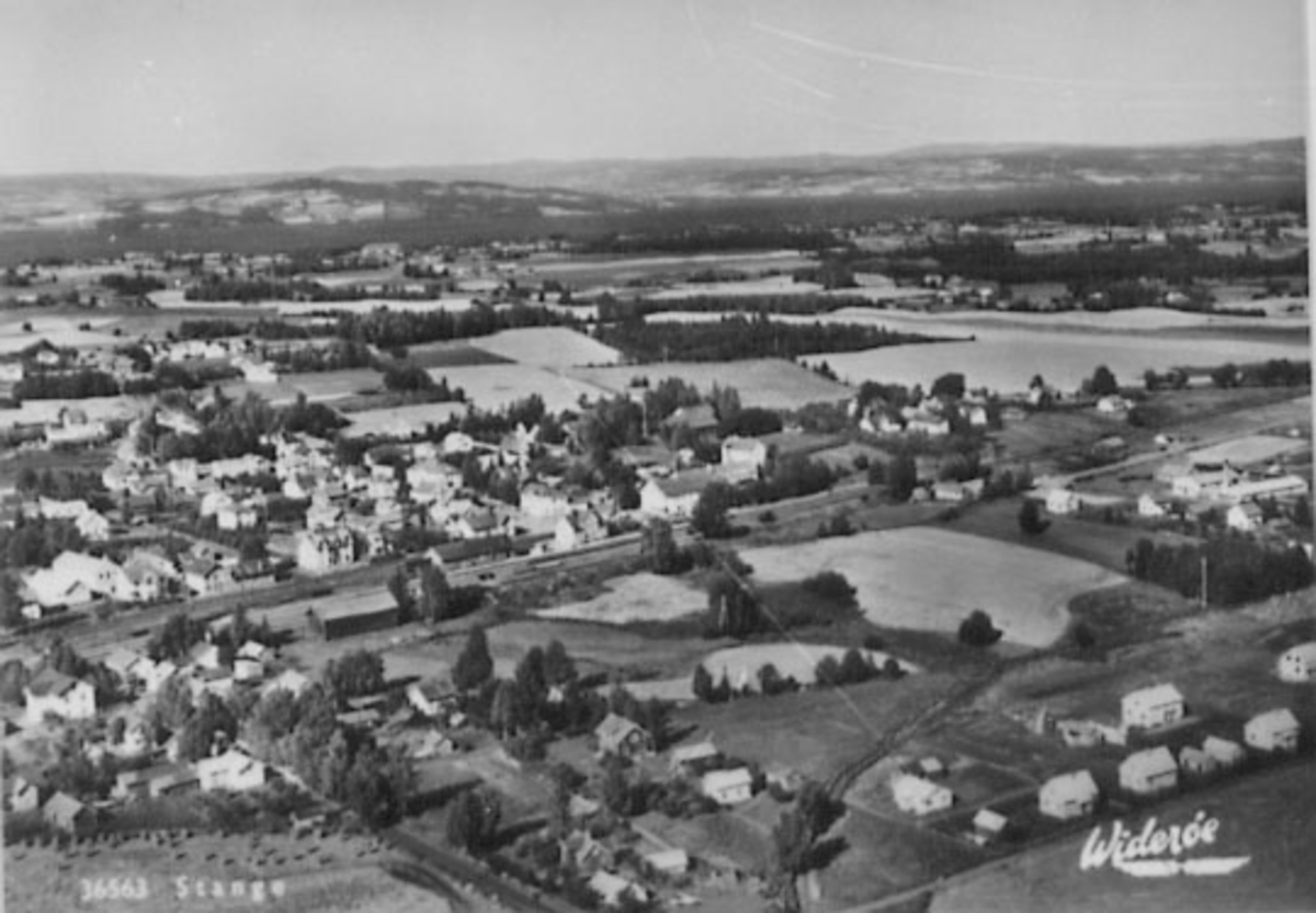 Widerøes Flyveselskap A/S, FLYFOTO, STANGEBYEN, VATERLAND MOT MJØSA