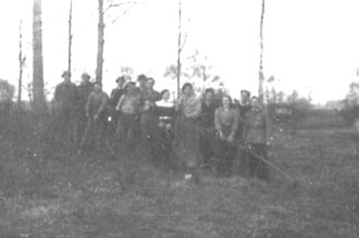 Anno Domkirkeodden, DUGNAD, FOLK ARBEIDER