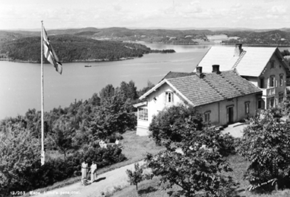 Anno Domkirkeodden, EKSTERIØR: LUNDS PENSJONAT, SKREPPERUD MOT TANGENVIKA, , ESPA