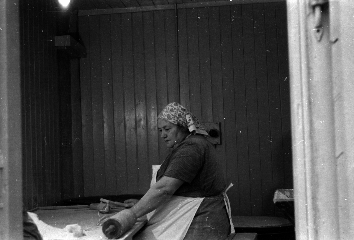 Adolf Skjegstad, BAKING, HUSARBEID, BAKSTEKONE