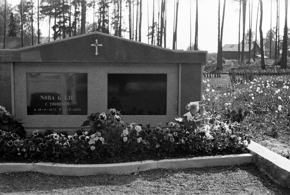 Adolf Skjegstad, GRAVSTED, NORA G. LIE, UKJENT STED.
