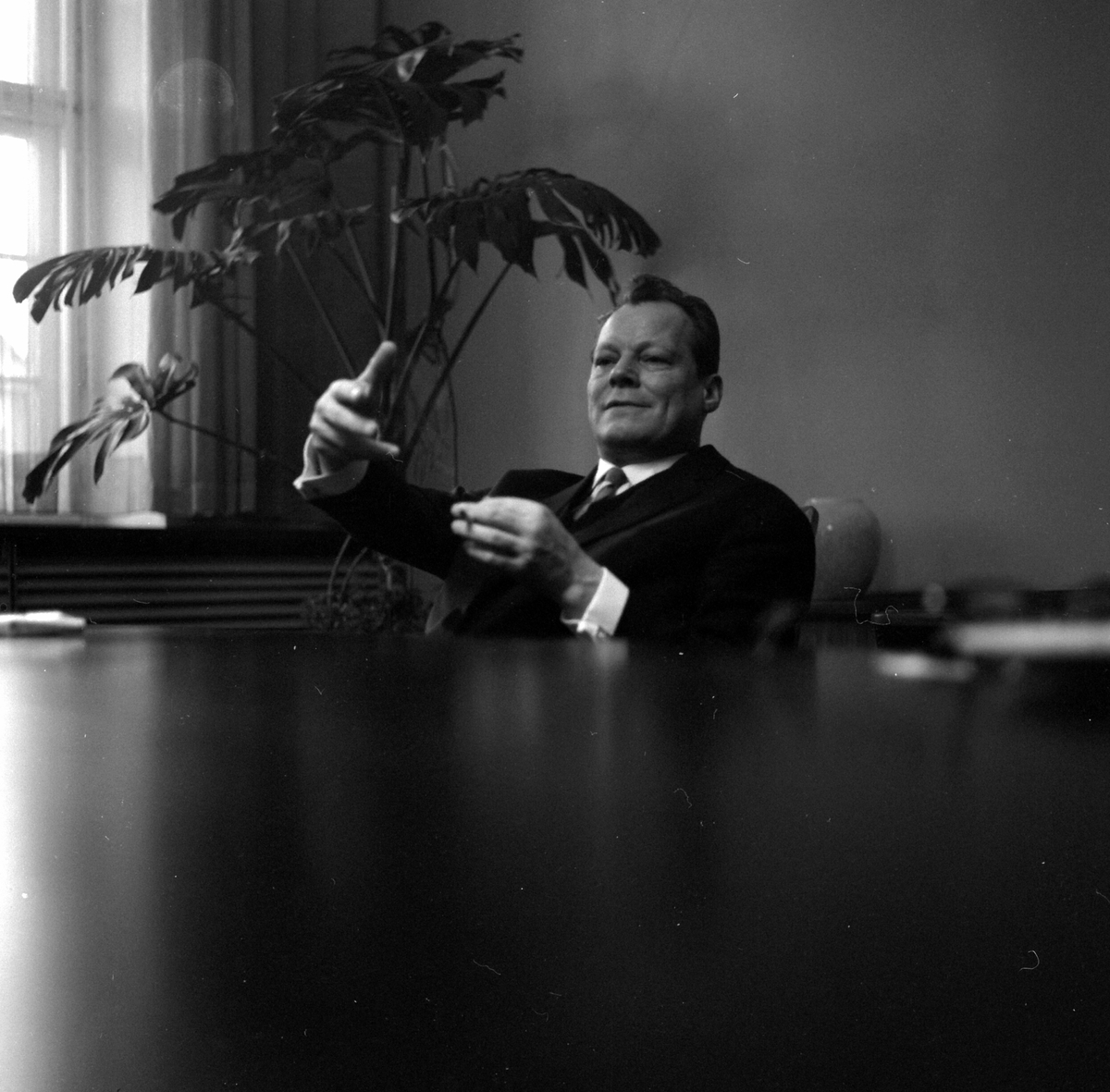 Adolf Skjegstad, WILLY BRANDT
