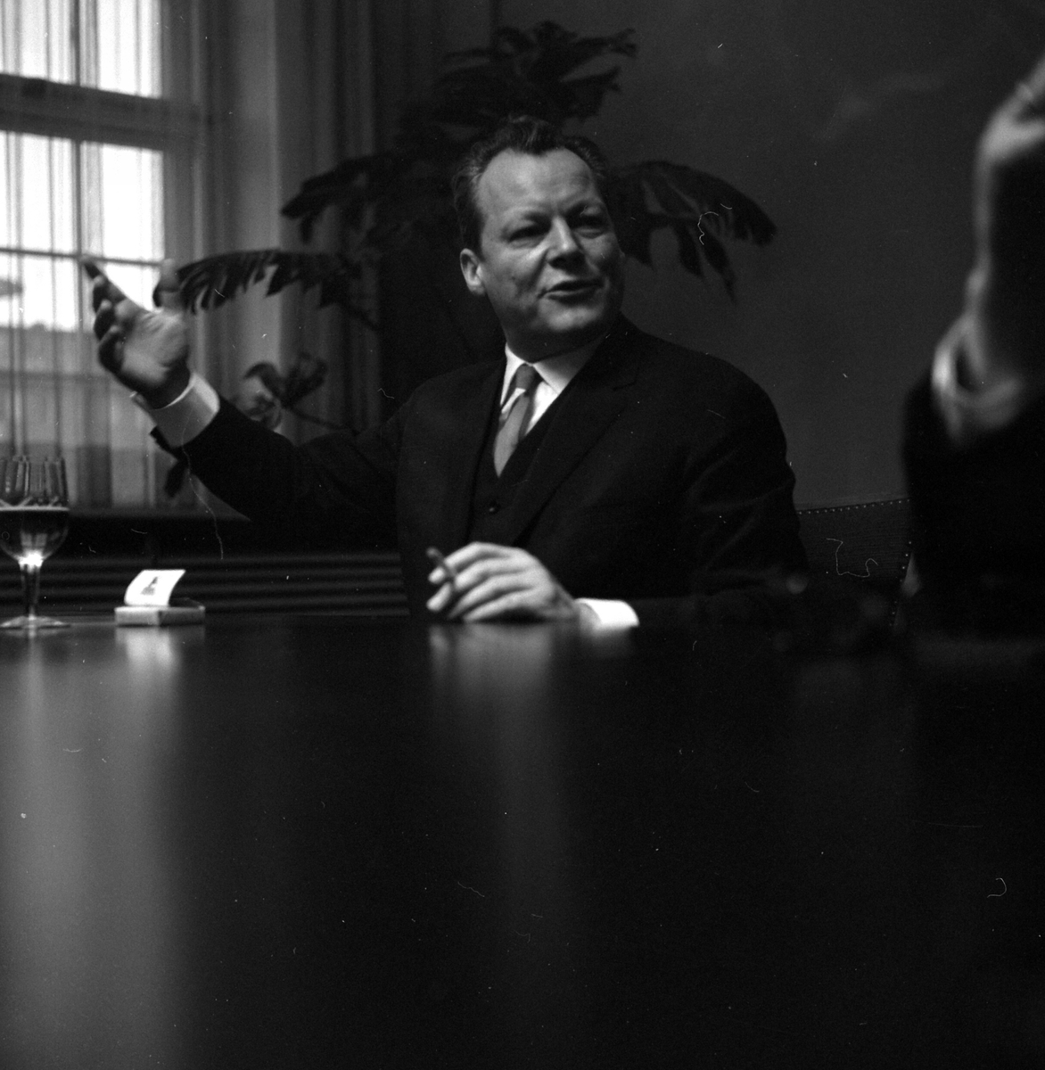 Adolf Skjegstad, WILLY BRANDT